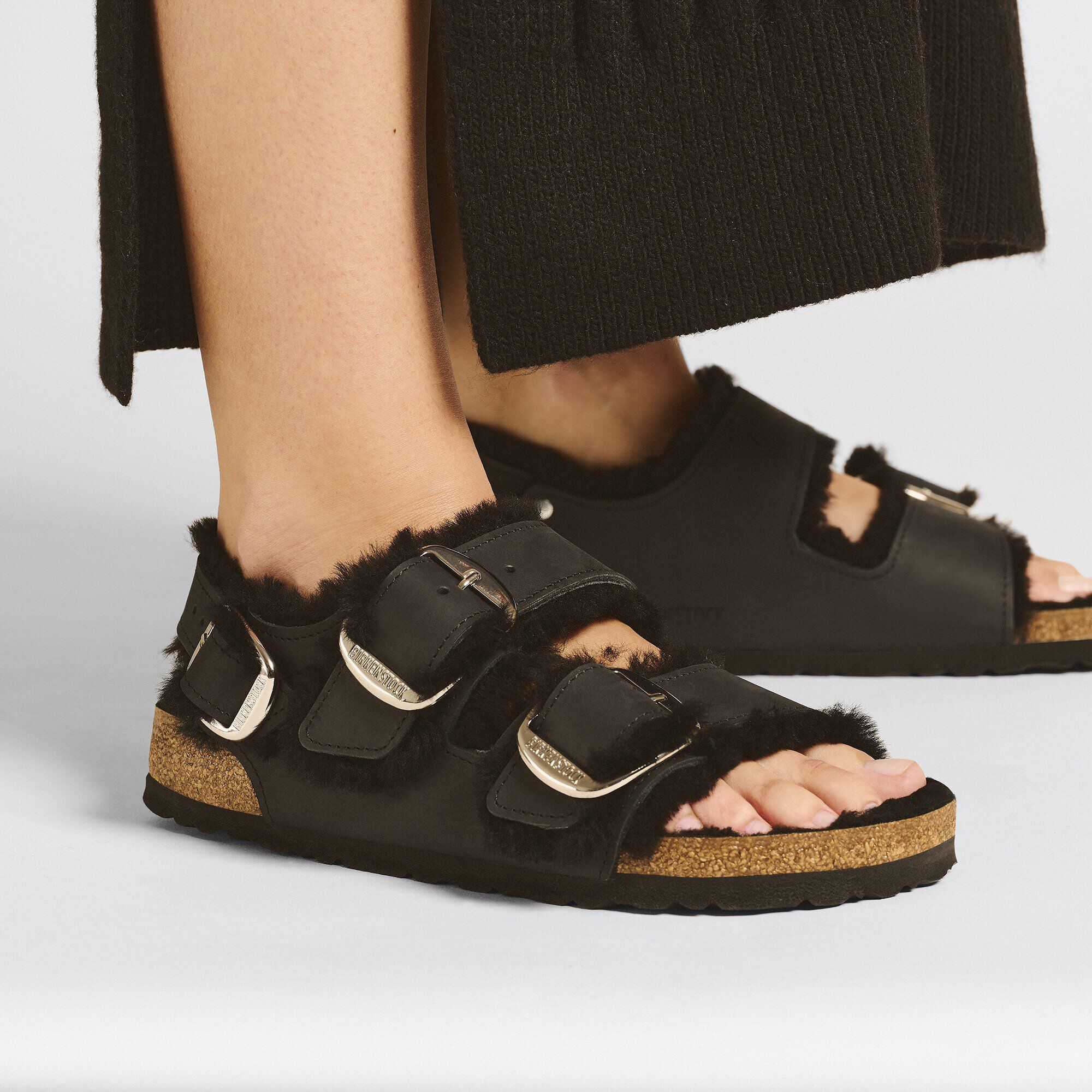 Birkenstock shearling uk sales