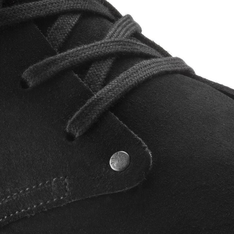 Dundee Suede Leather Black Dundee Suede Leather Black