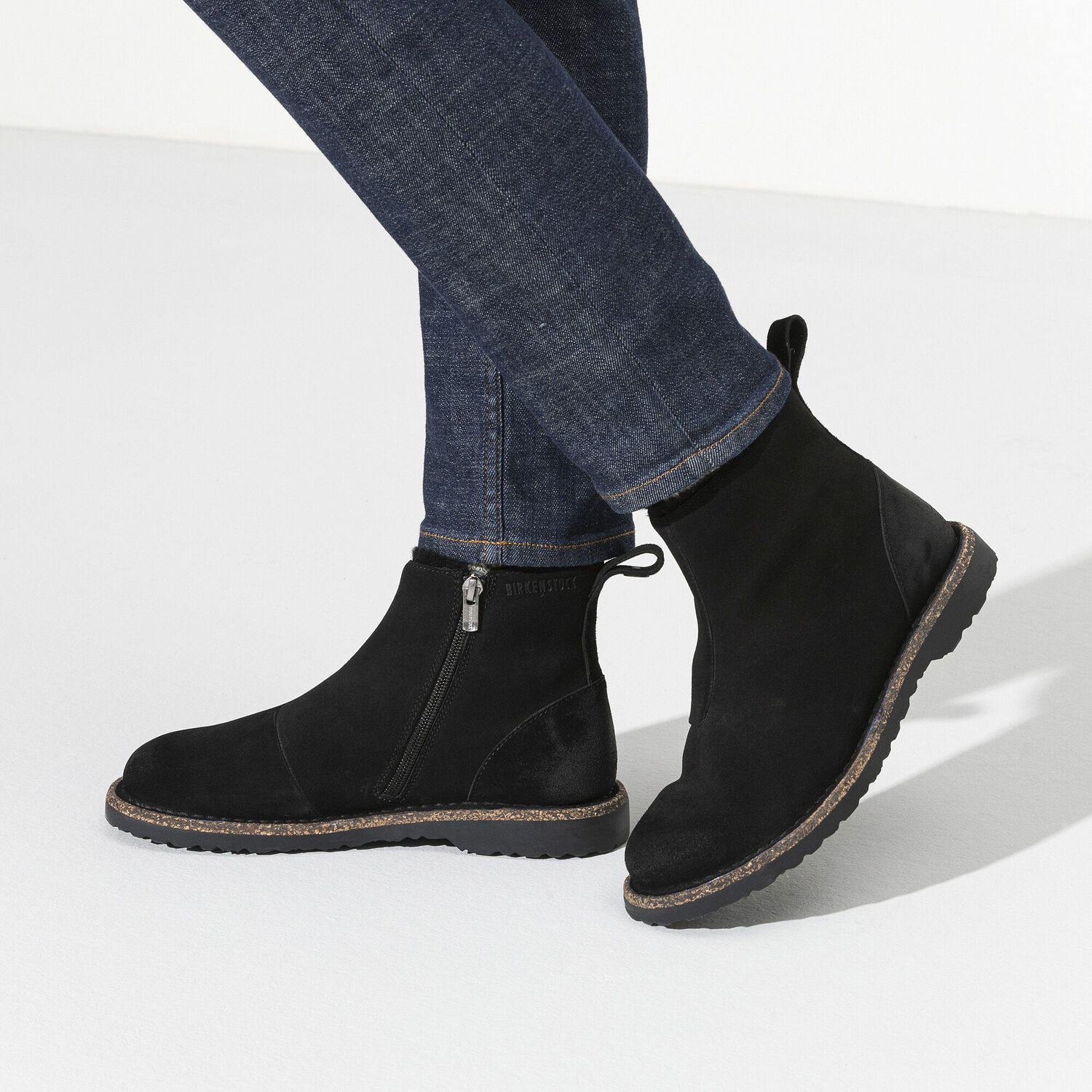 birkenstock melrose suede leather