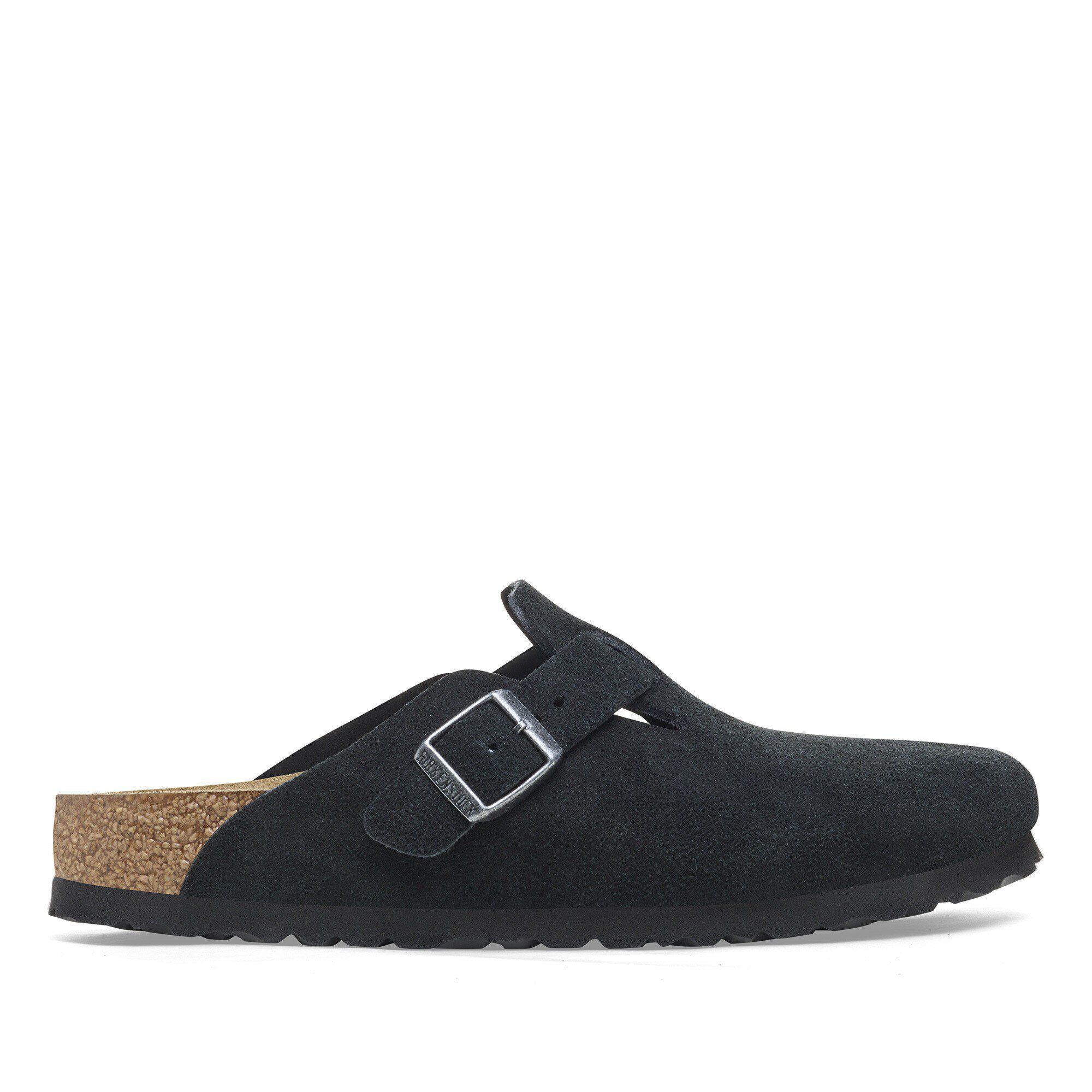 BIRKENSTOCK ボストン ブラック スウェード 箱付き Boston / ボストン スエードレザー ブラック | BIRKENSTOCK