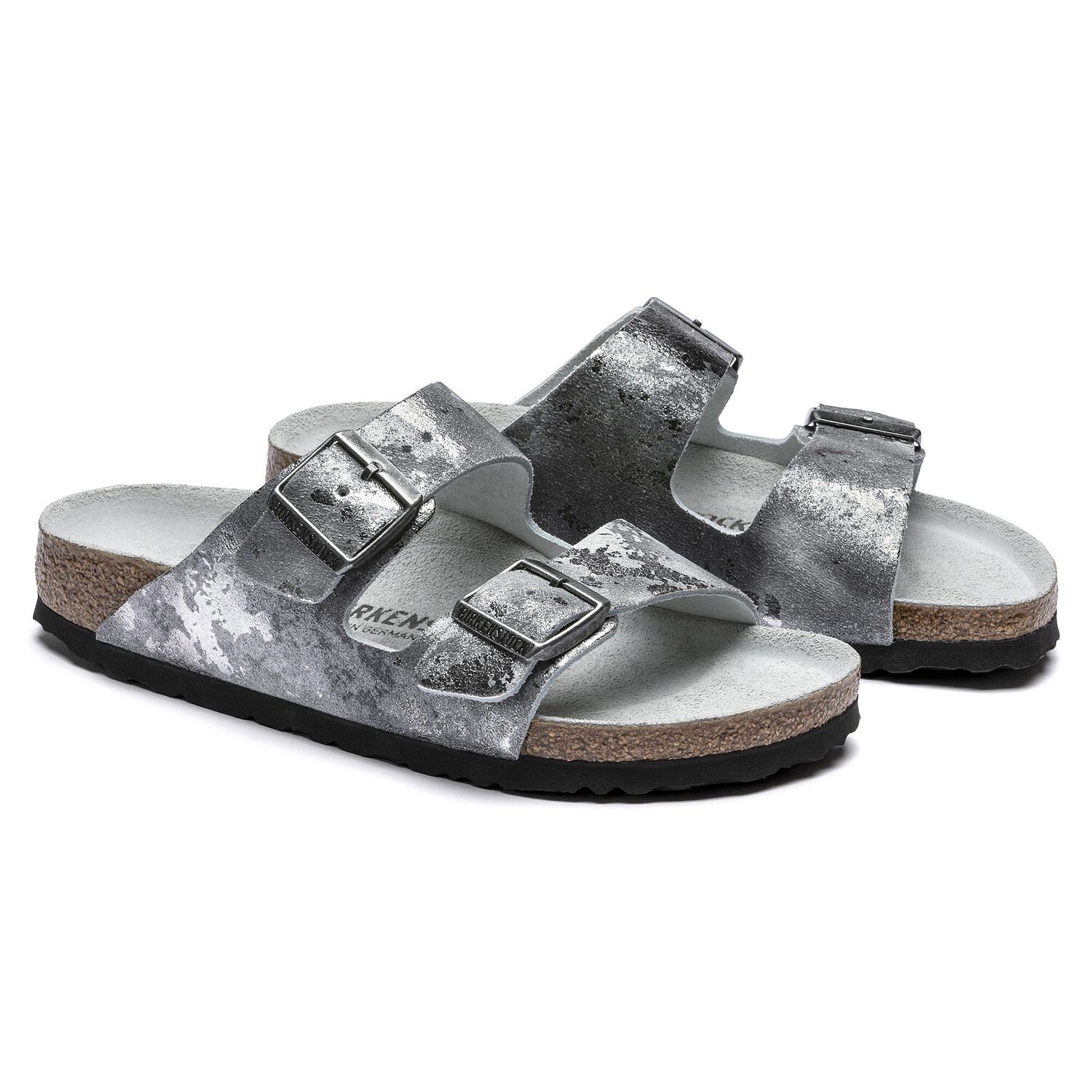 birkenstock vintage metallic rose copper leather