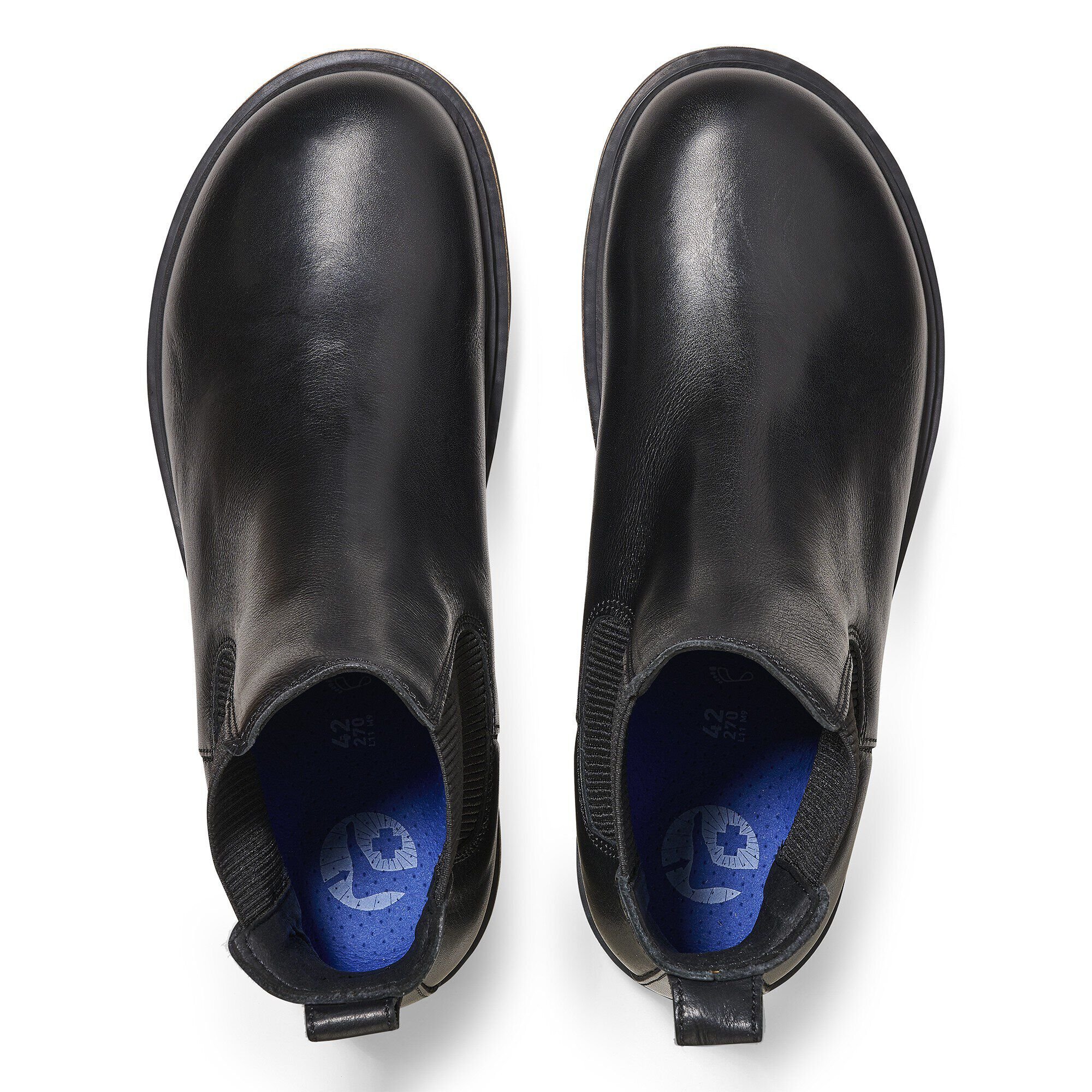 Highwood Slip On Men スムースレザー ブラック | BIRKENSTOCK