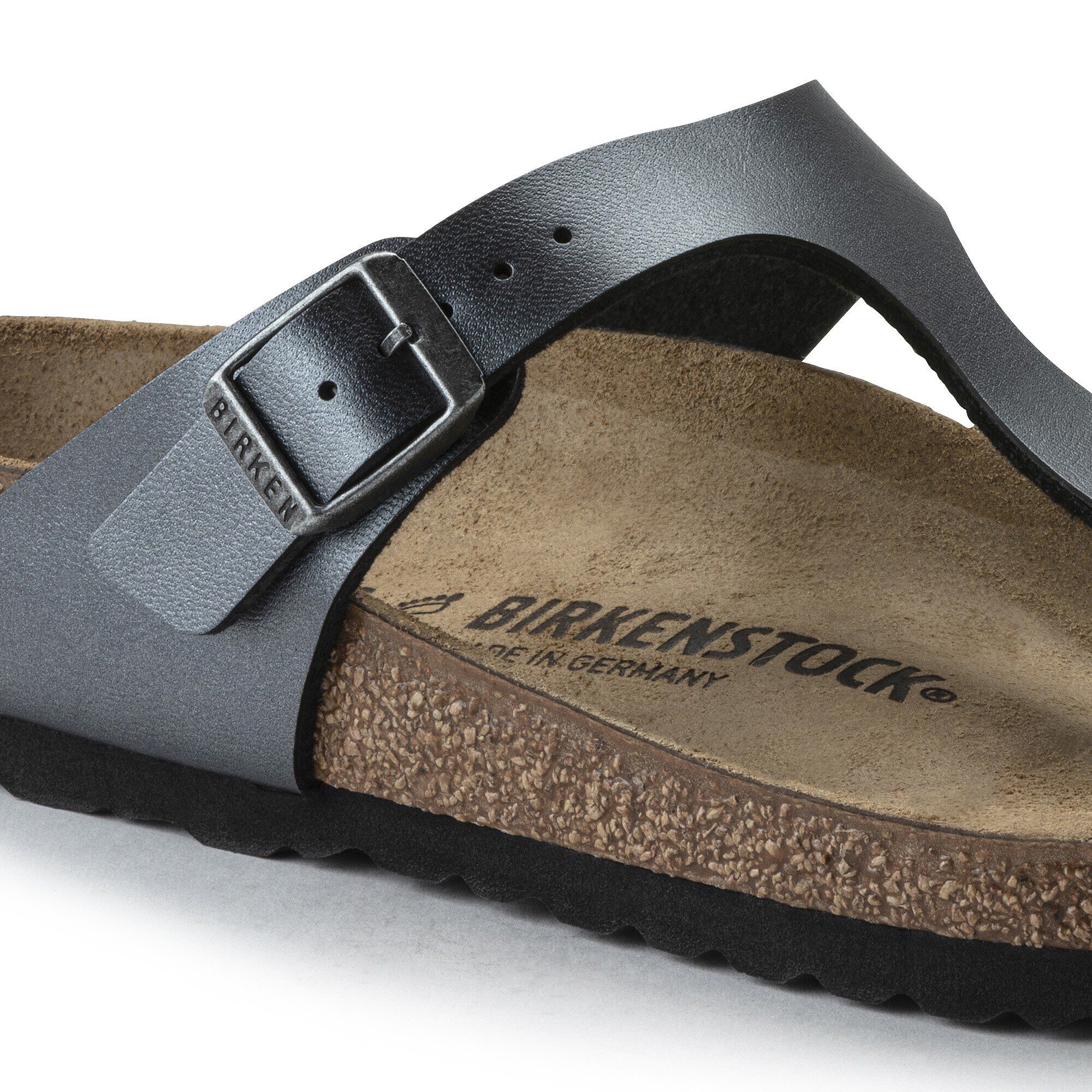 Gizeh Birko-Flor Metallic Black | BIRKENSTOCK