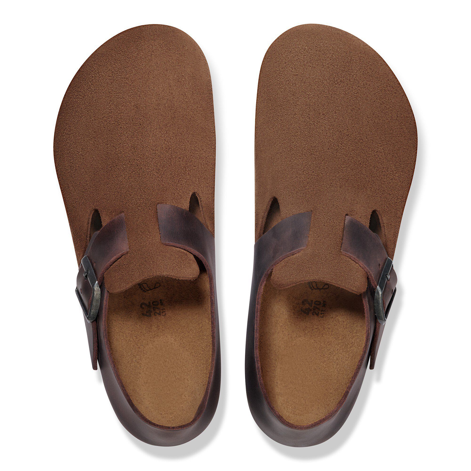 BIRKENSTOCK ダークブラウン ロンドン40 26cm新品未使用品 ビルケンシュトック】ロンドン/ダークブラウン ナチュラルレザー