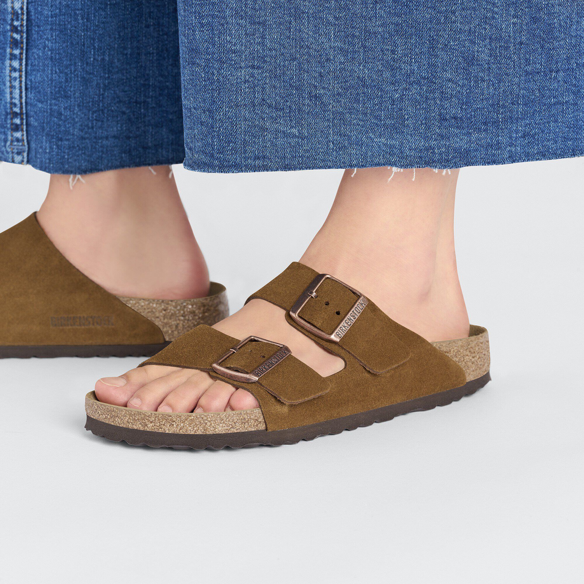 Arizona Suede Leather Mink | BIRKENSTOCK
