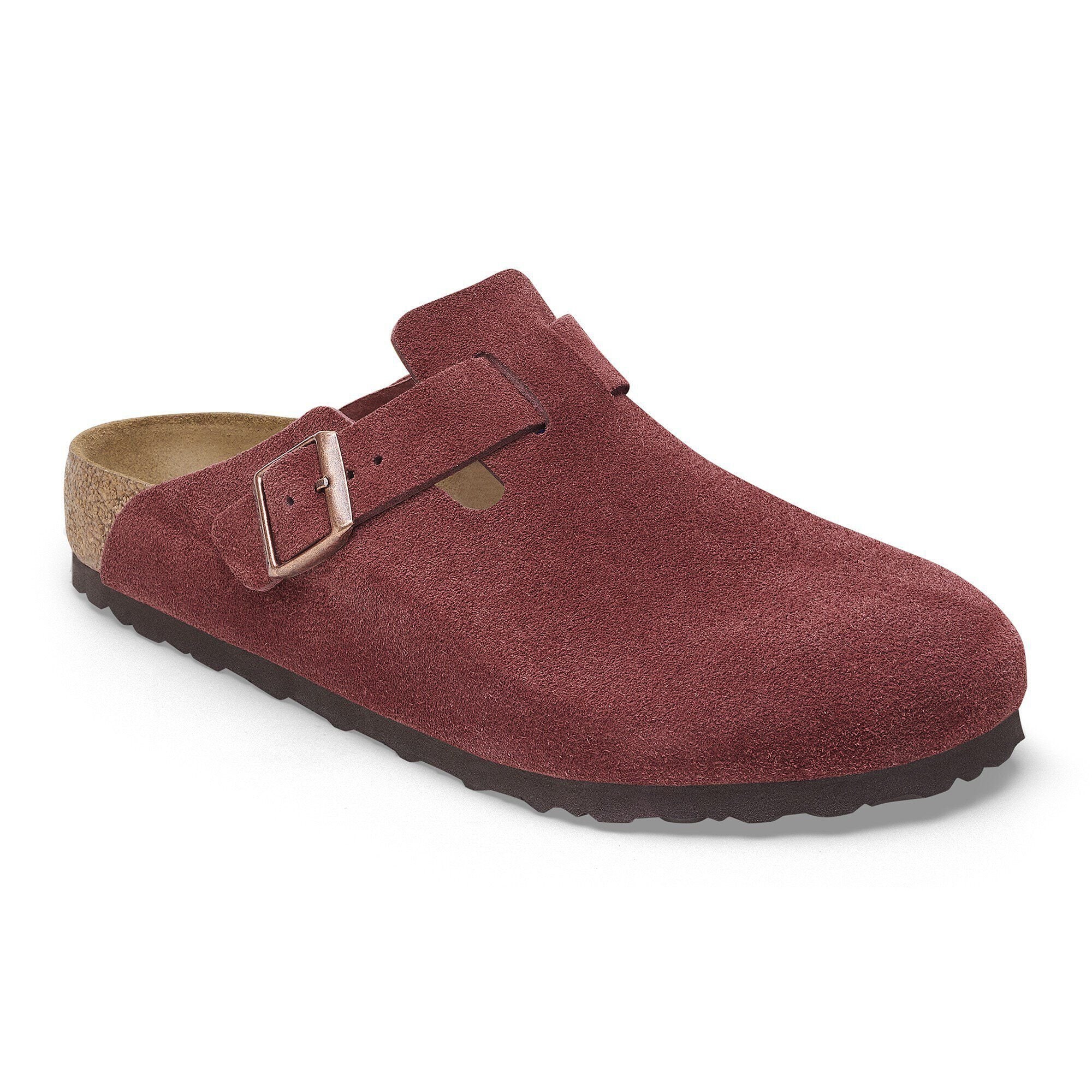 Boston Suede Leather Zinfandel | BIRKENSTOCK