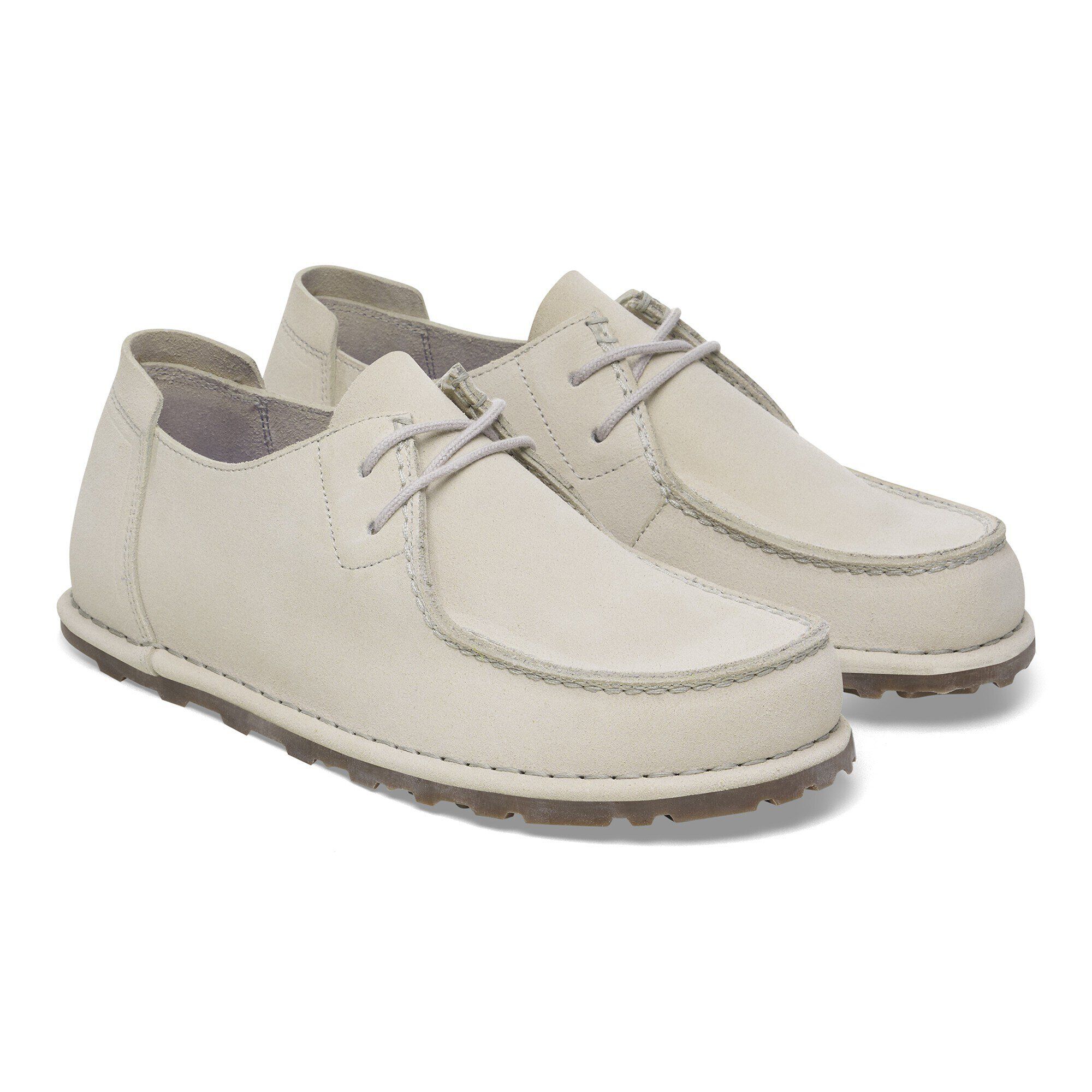 独特の上品 Utti Lace Suede Leather Antique White | BIRKENSTOCK 靴