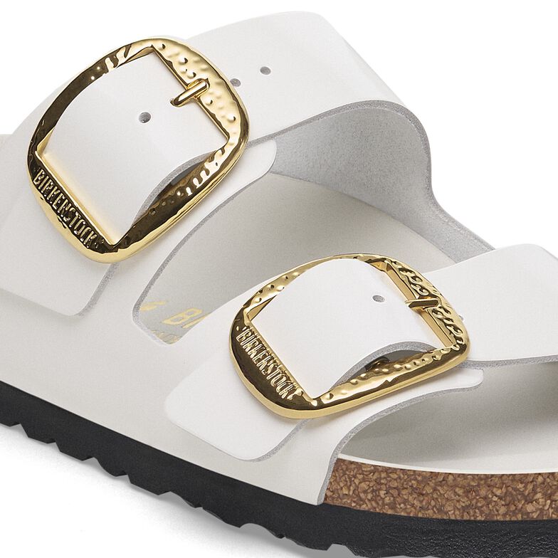 Arizona Big Buckle Natural Leather Patent