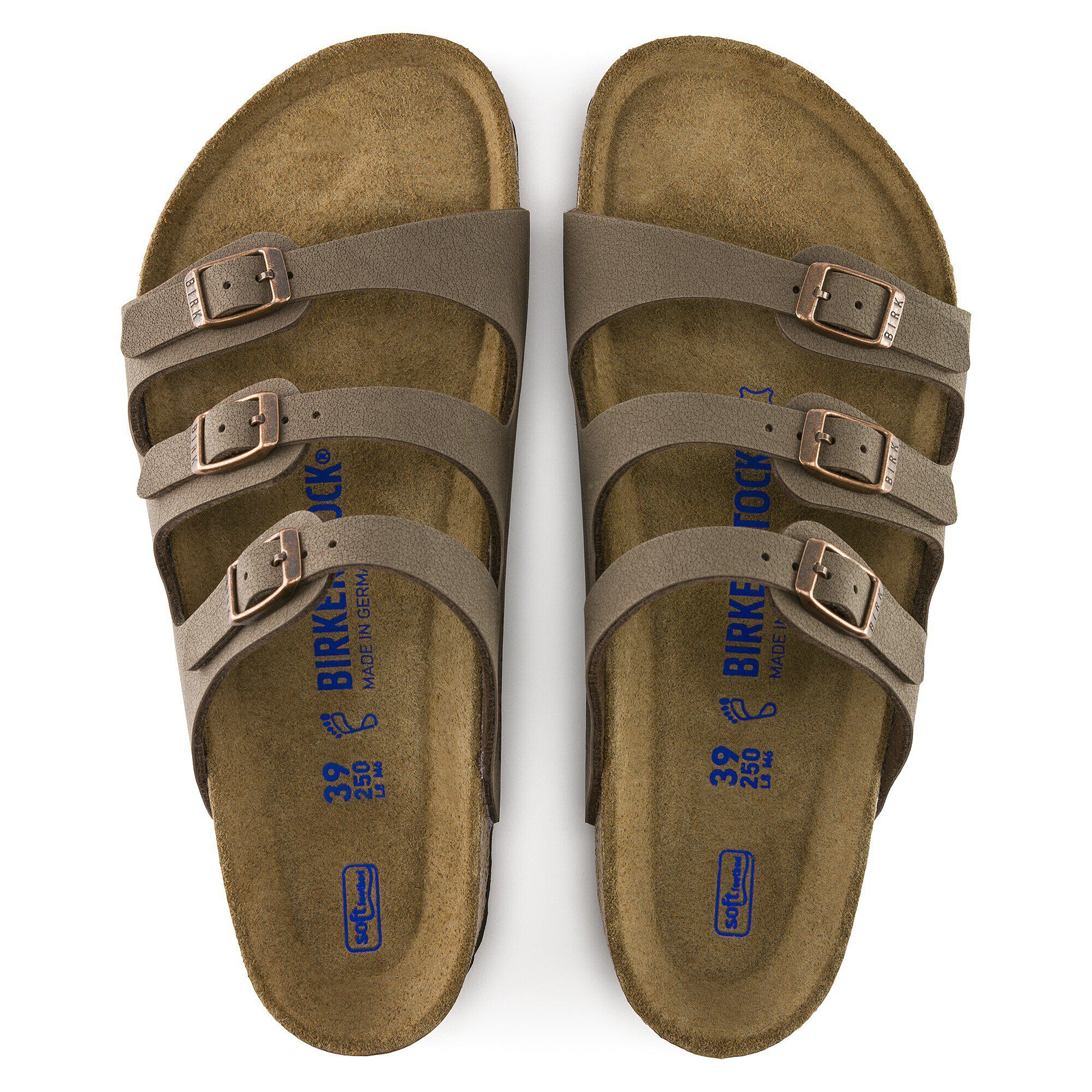 Florida /フロリダ ビルコフロー ヌバック モカ | BIRKENSTOCK
