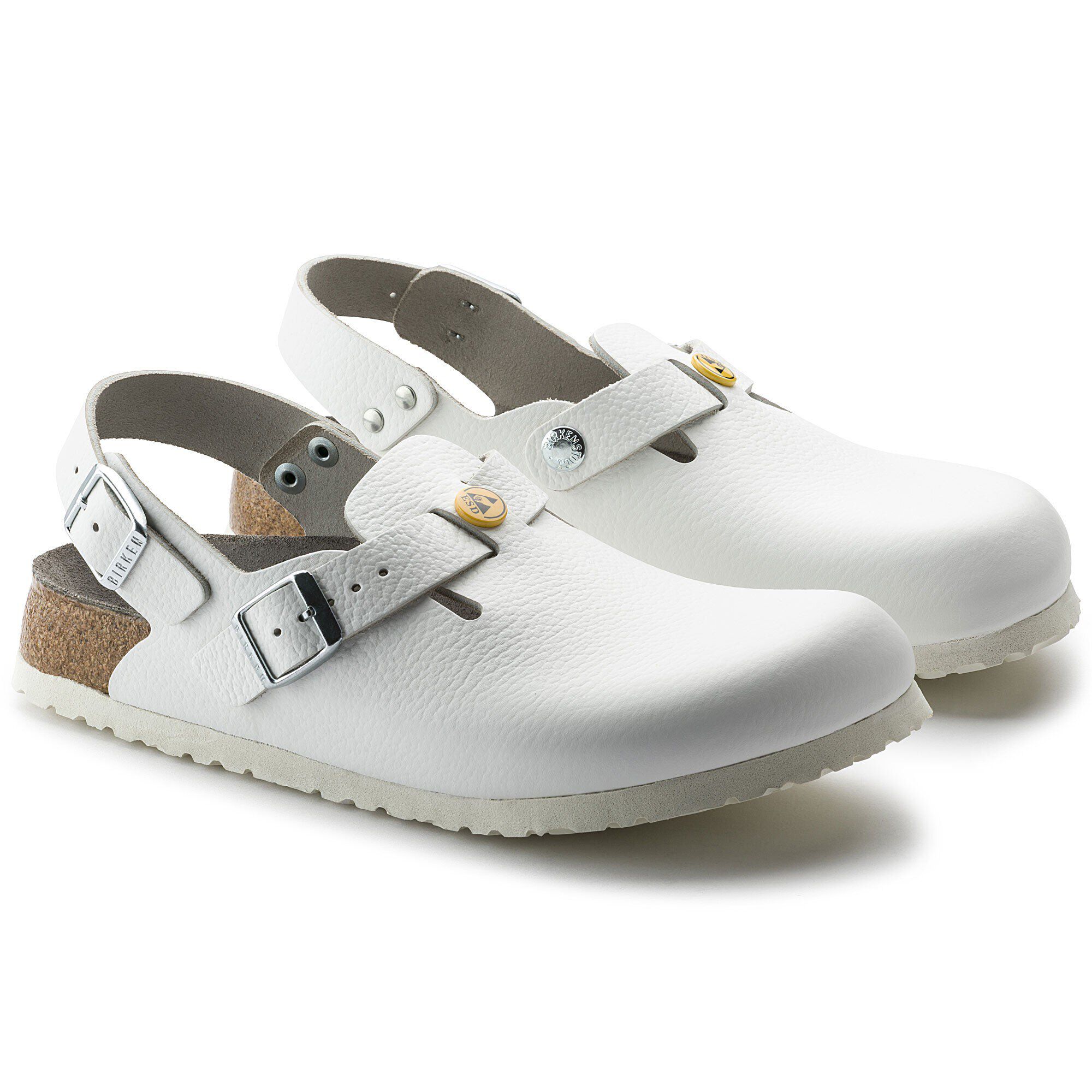 ビルケン　TOKIO白.本革ESD 39 新品　定価¥19800 Tokio ESD Natural Leather White | BIRKENSTOCK
