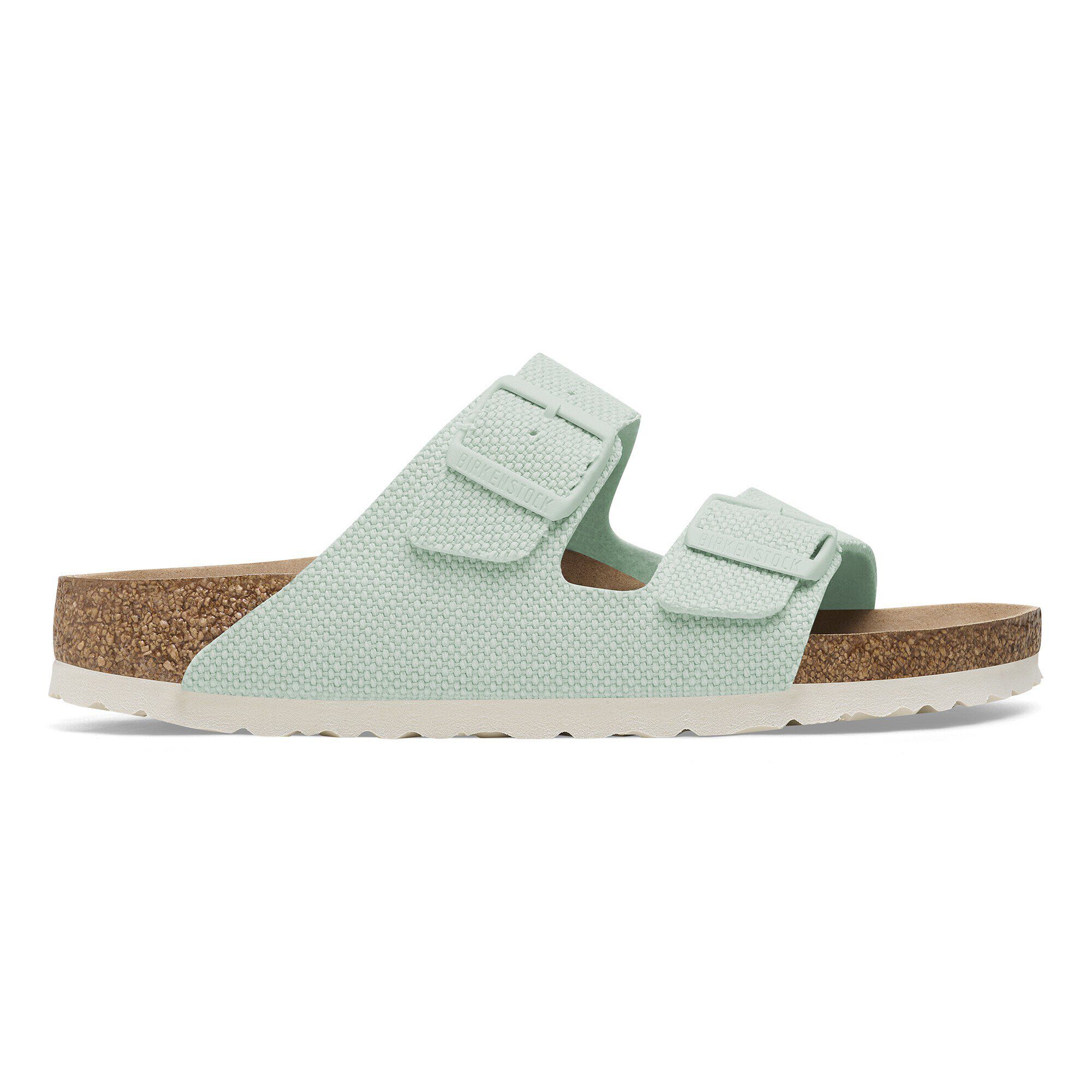 【通販激安】 Textile Logo Rivet Arizona Vegan BIRKENSTOCK | Green Surf Canvas 小物
