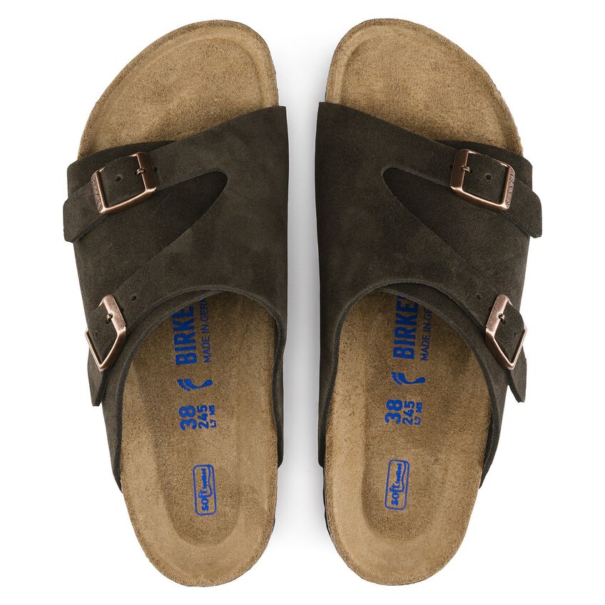 Zürich Soft Footbed Suede Leather