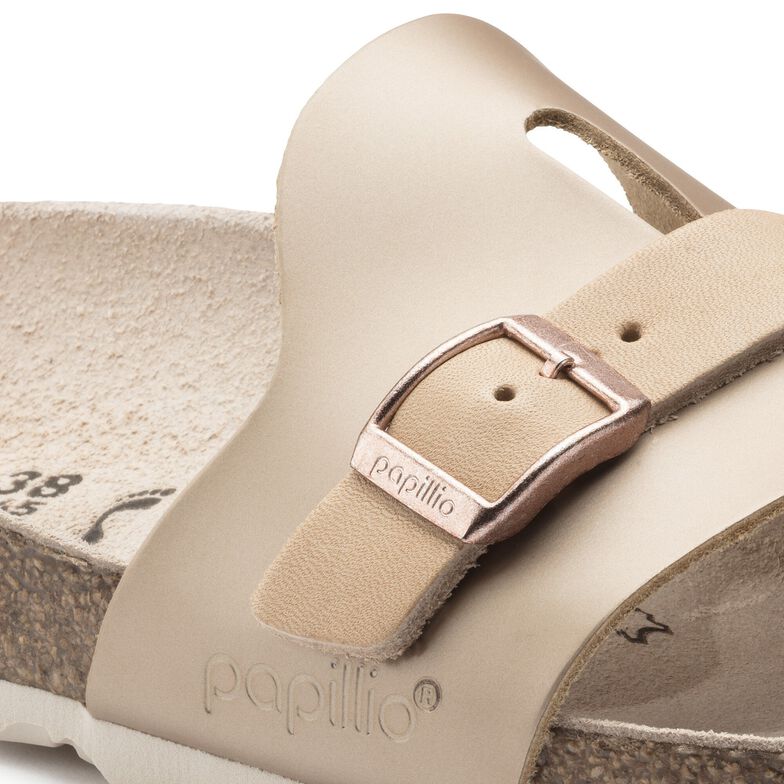 Carmen Natural Leather Frosted Metallic Rose Carmen Natural Leather Frosted Metallic Rose