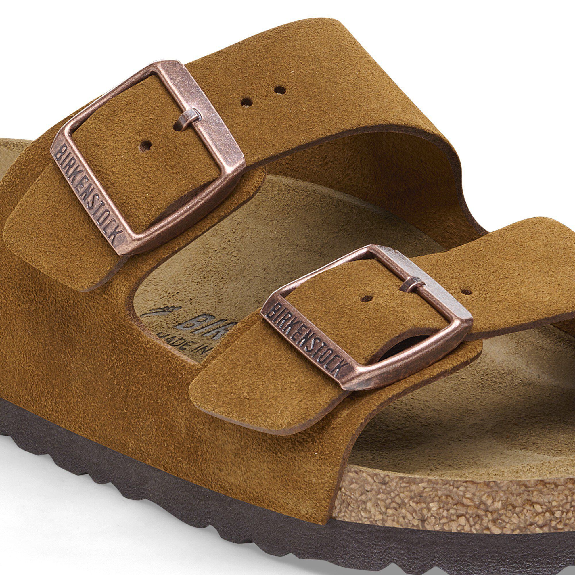 Arizona Suede Leather Mink | BIRKENSTOCK