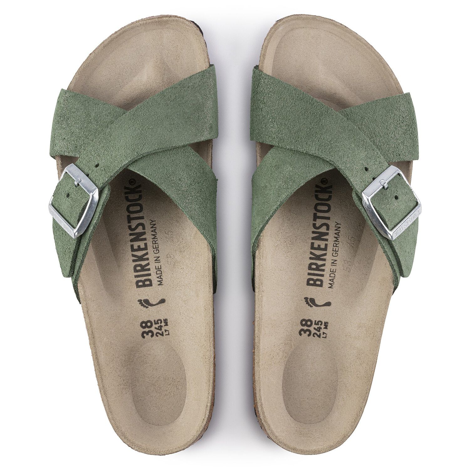 Siena Suede Leather Thyme BIRKENSTOCK