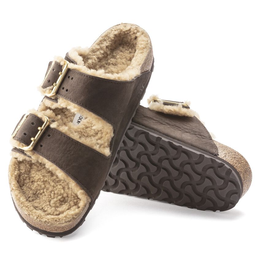 Arizona Bold Shearling Natural Leather