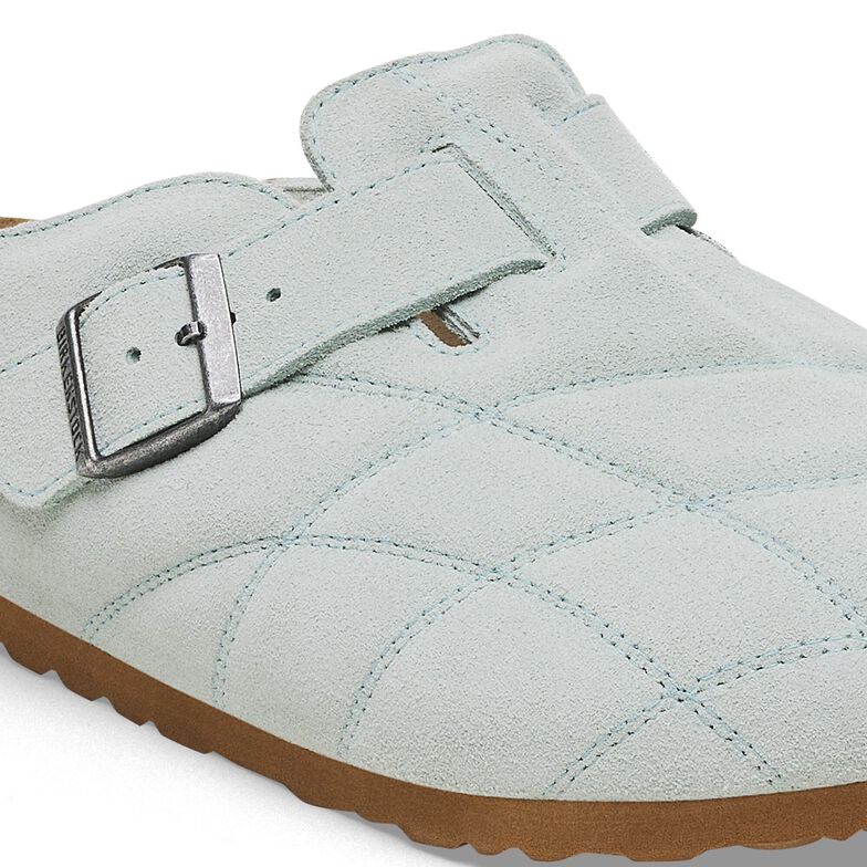 Boston Quilted Suede Leather