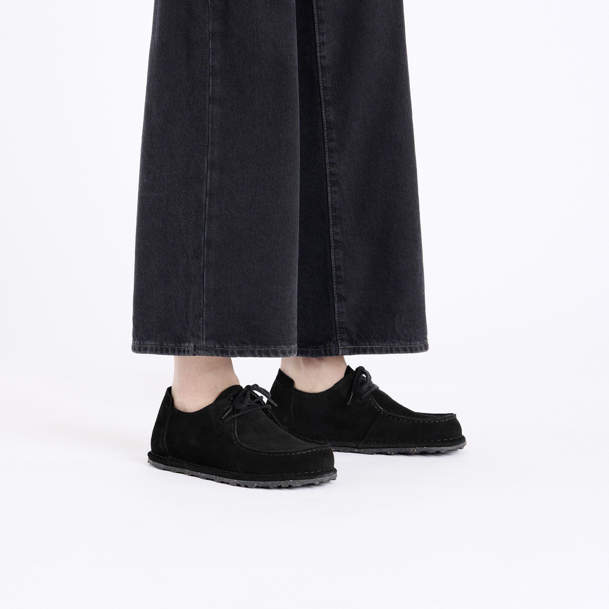 BIRKENSTOCK ビルケンシュトック Utti ウッティ レース Utti Lace / ウッティ レース スエードレザー グレイ トープ