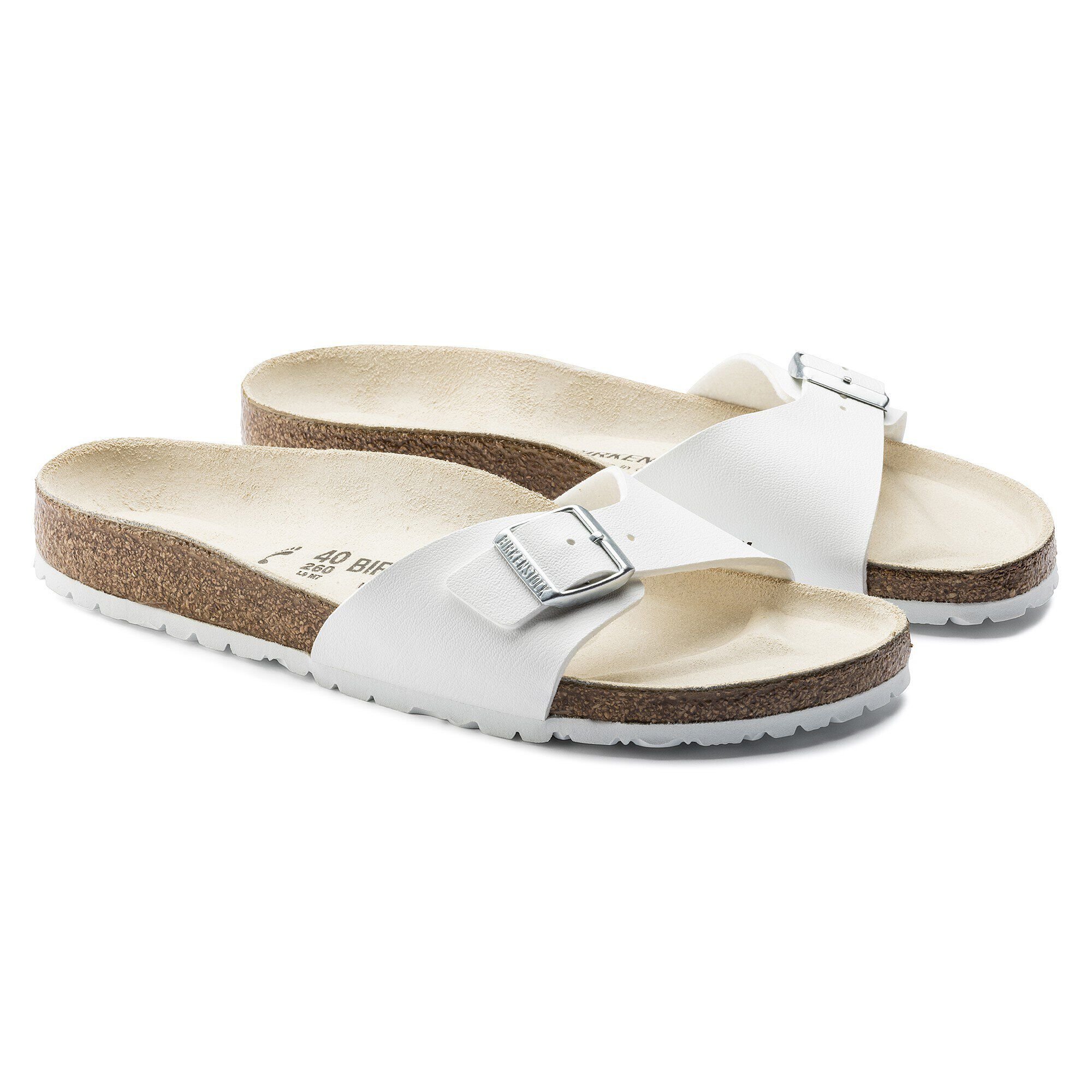 おすすめプライズ｜株式会社タイトー Madrid / マドリッド ビルコフロー ホワイト | BIRKENSTOCK 靴