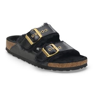 Arizona Shearling Eyelets Patent Leather