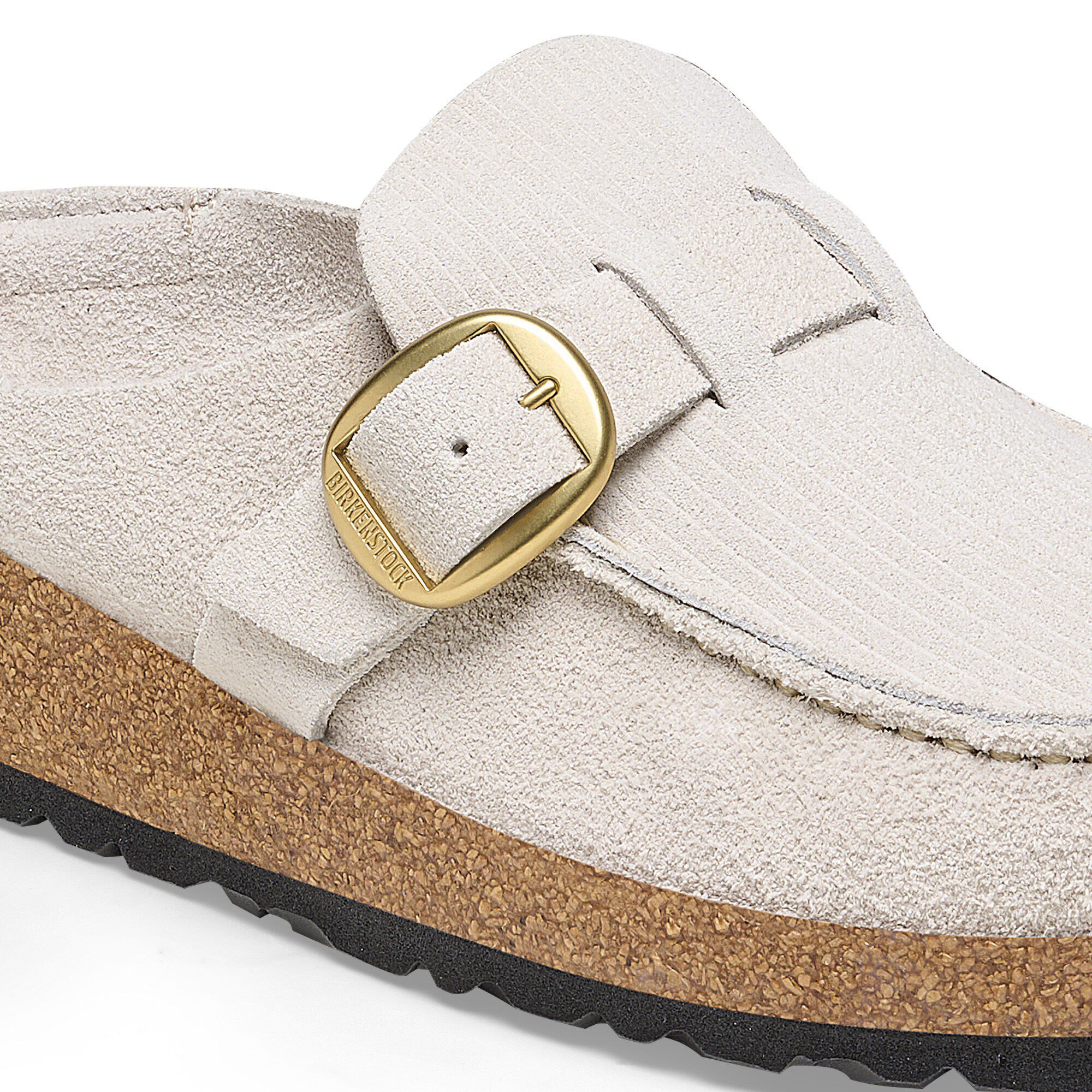 靴 BIRKENSTOCK:BUCKLEY CORDUROY Buckley Suede Embossed in Color Corduroy Cork Brown