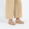 Fanny Ring-Buckle Suede Leather