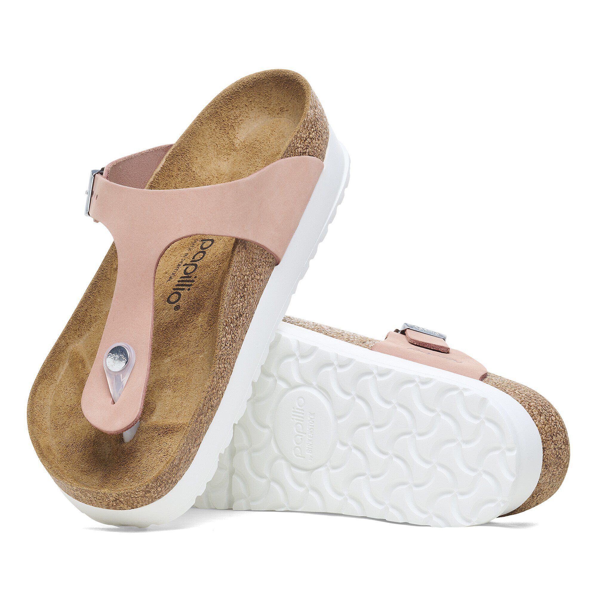 Gizeh Flex Platform Nubukleder Soft Pink BIRKENSTOCK