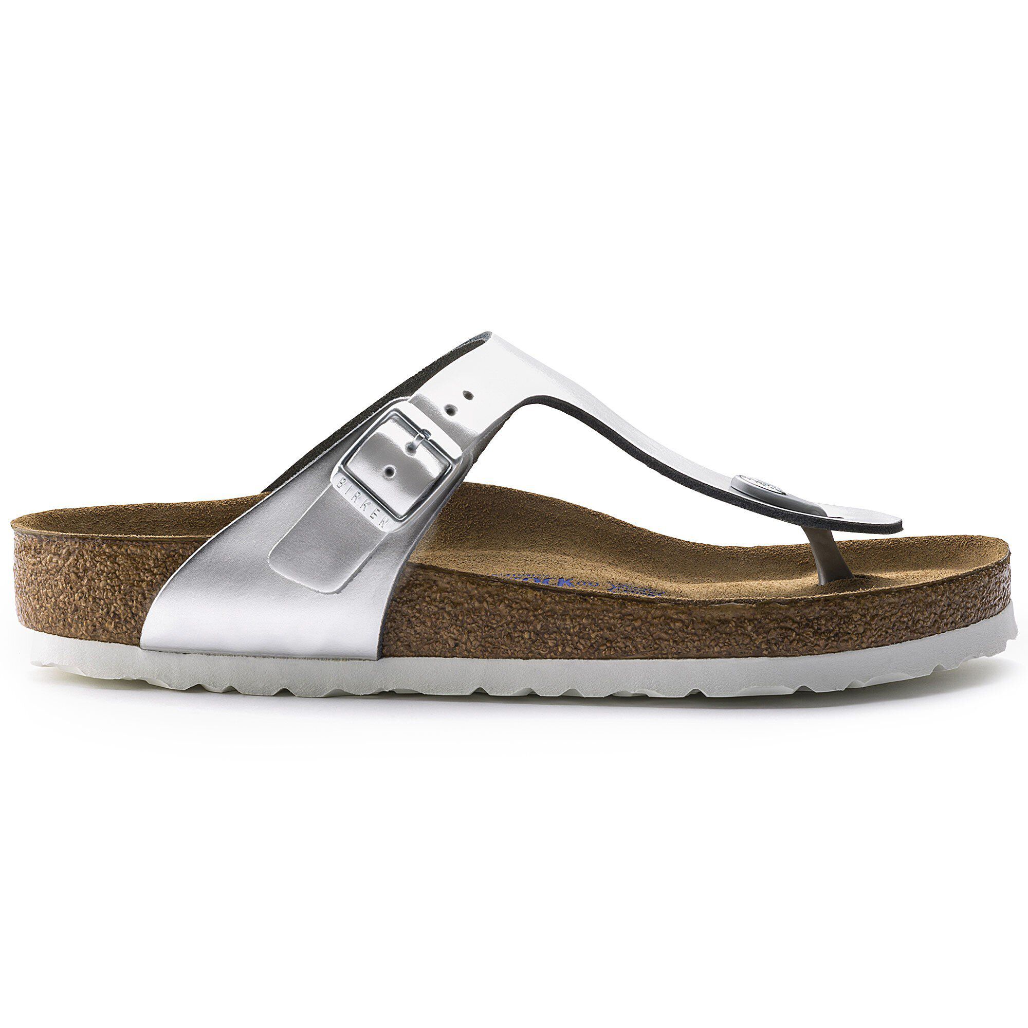 Gizeh / ギゼ スムースレザー シルバー | BIRKENSTOCK