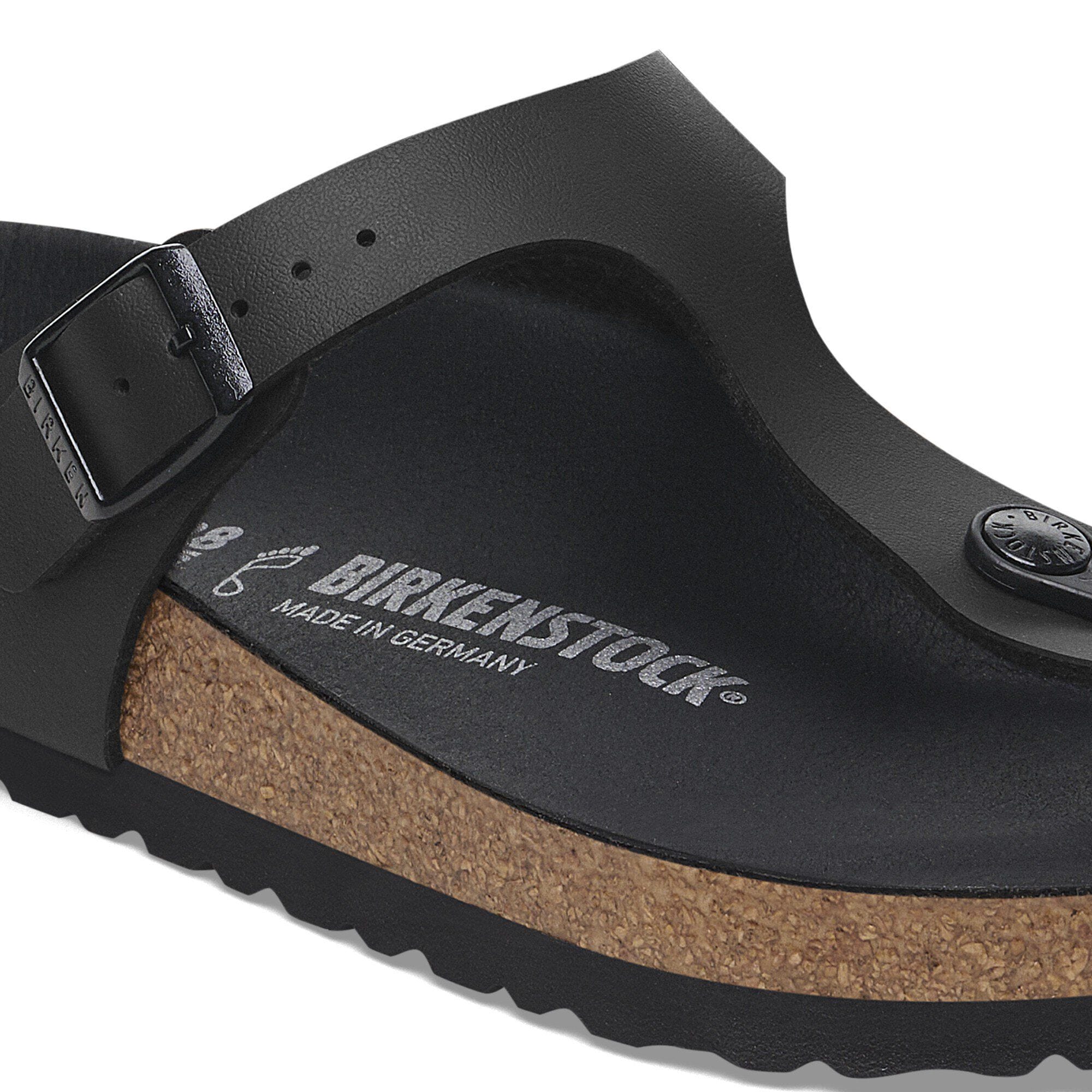 Gizeh BS Birko-Flor Triples Black | BIRKENSTOCK