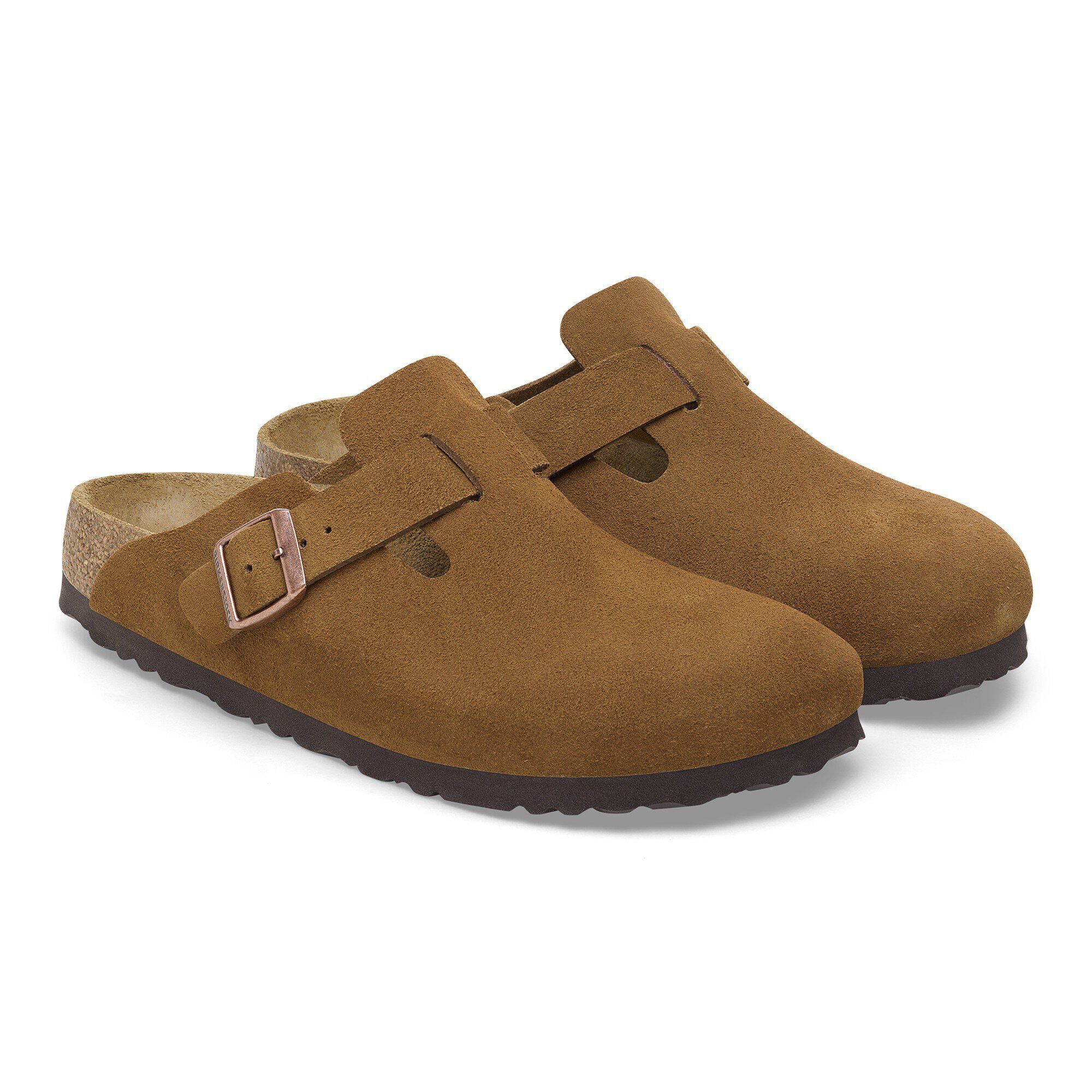 Boston Pelle scamosciata Mink BIRKENSTOCK
