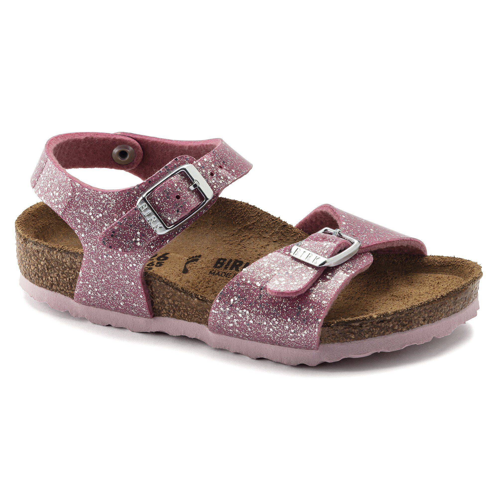 Birkenstock pink glitter clearance