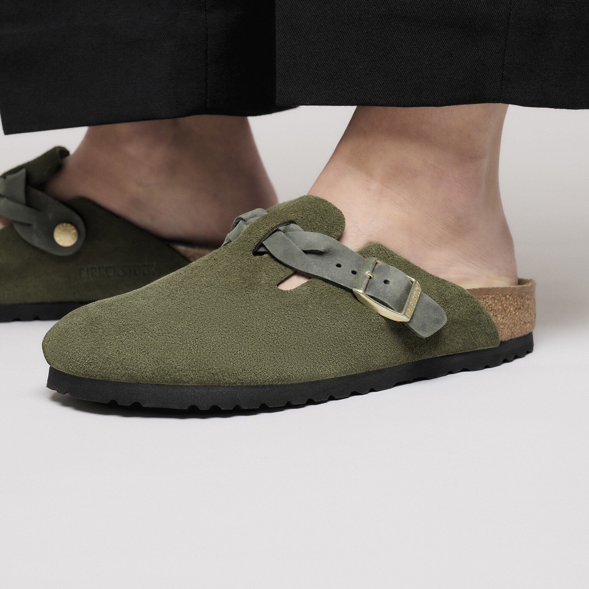 BIRKENSTOCK Boston Braided / ボストン ブレイデッド Boston Braided / ボストン ブレイデッド スエードレザー