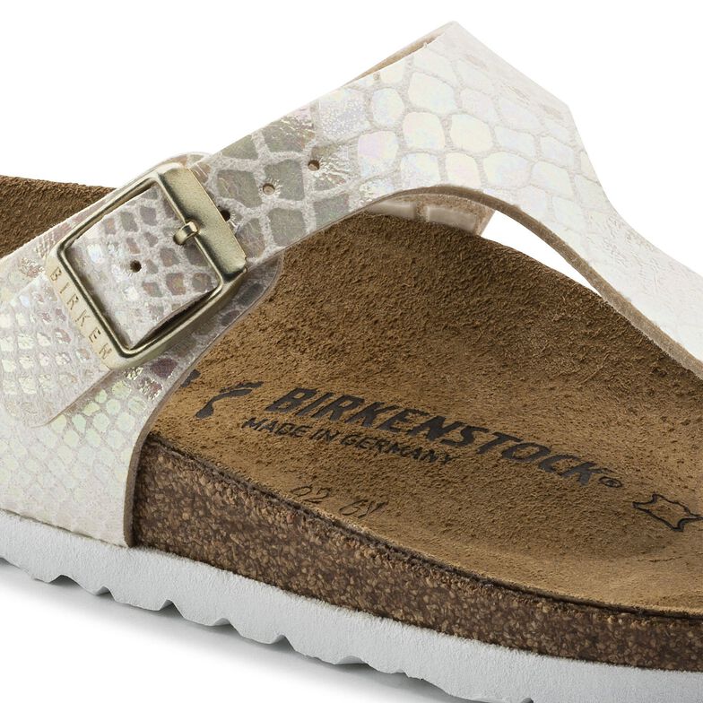 Gizeh Birko-Flor Shiny Snake Cream Gizeh Birko-Flor Shiny Snake Cream