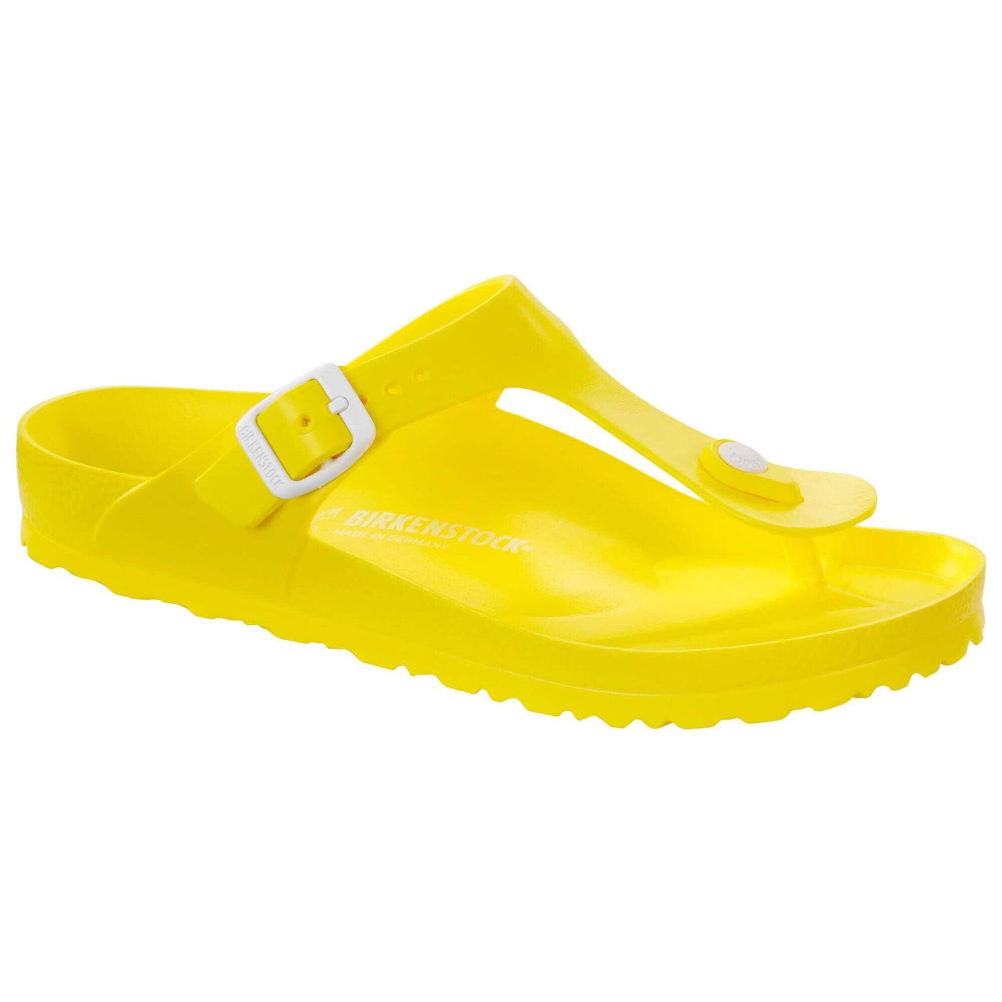birkenstock eva yellow