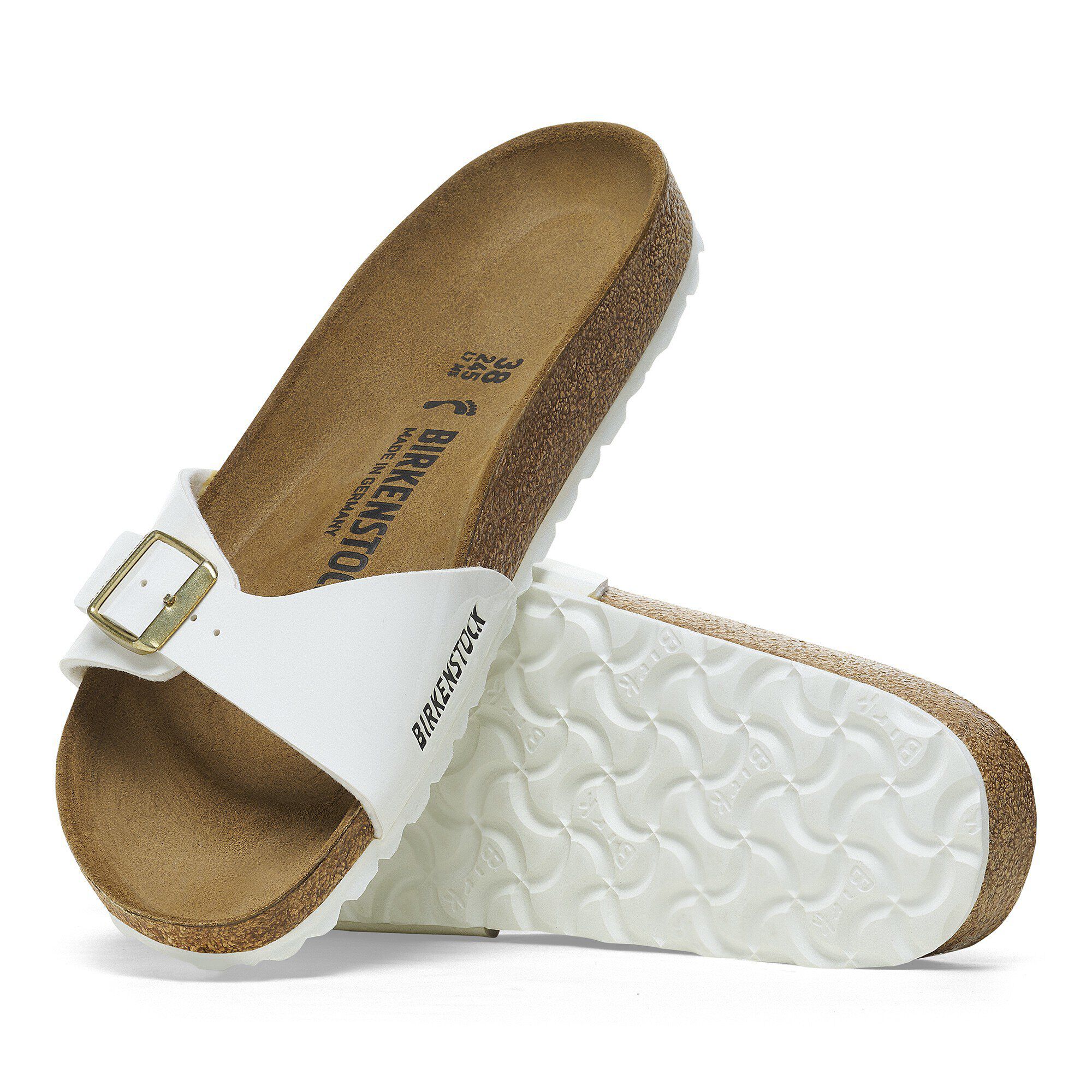 Birkenstock patent white shop