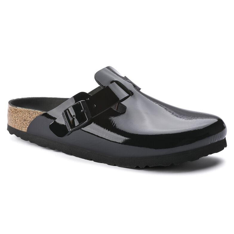 Boston Embossed Leather Patent Boston Embossed Leather Patent
