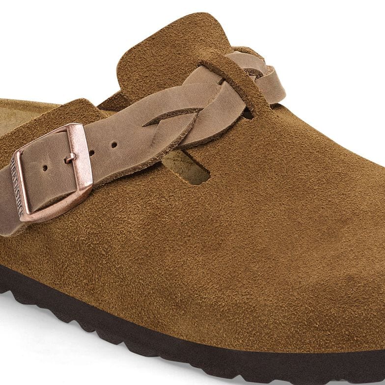 Boston Braided Suede Leather