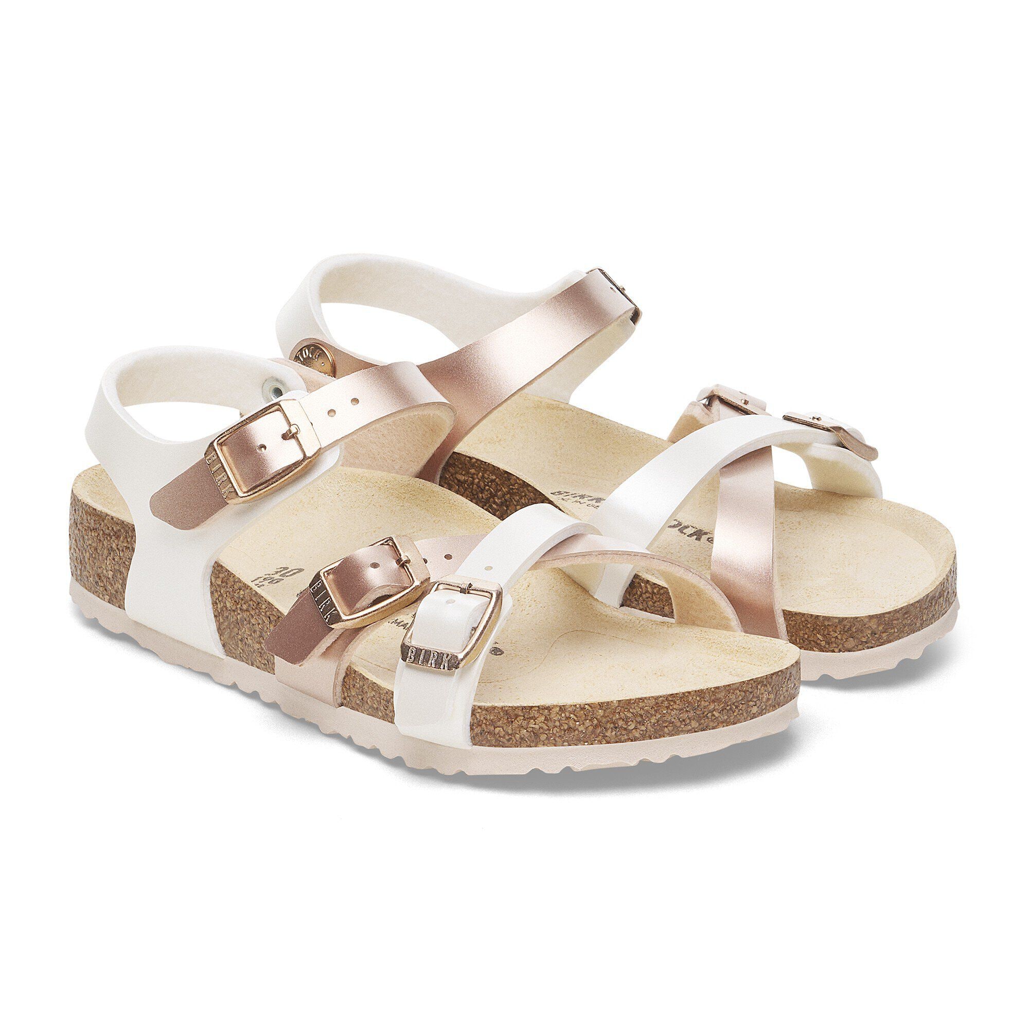 Kumba Split Kids Birko-Flor Electric Metallic Pearl/Copper
