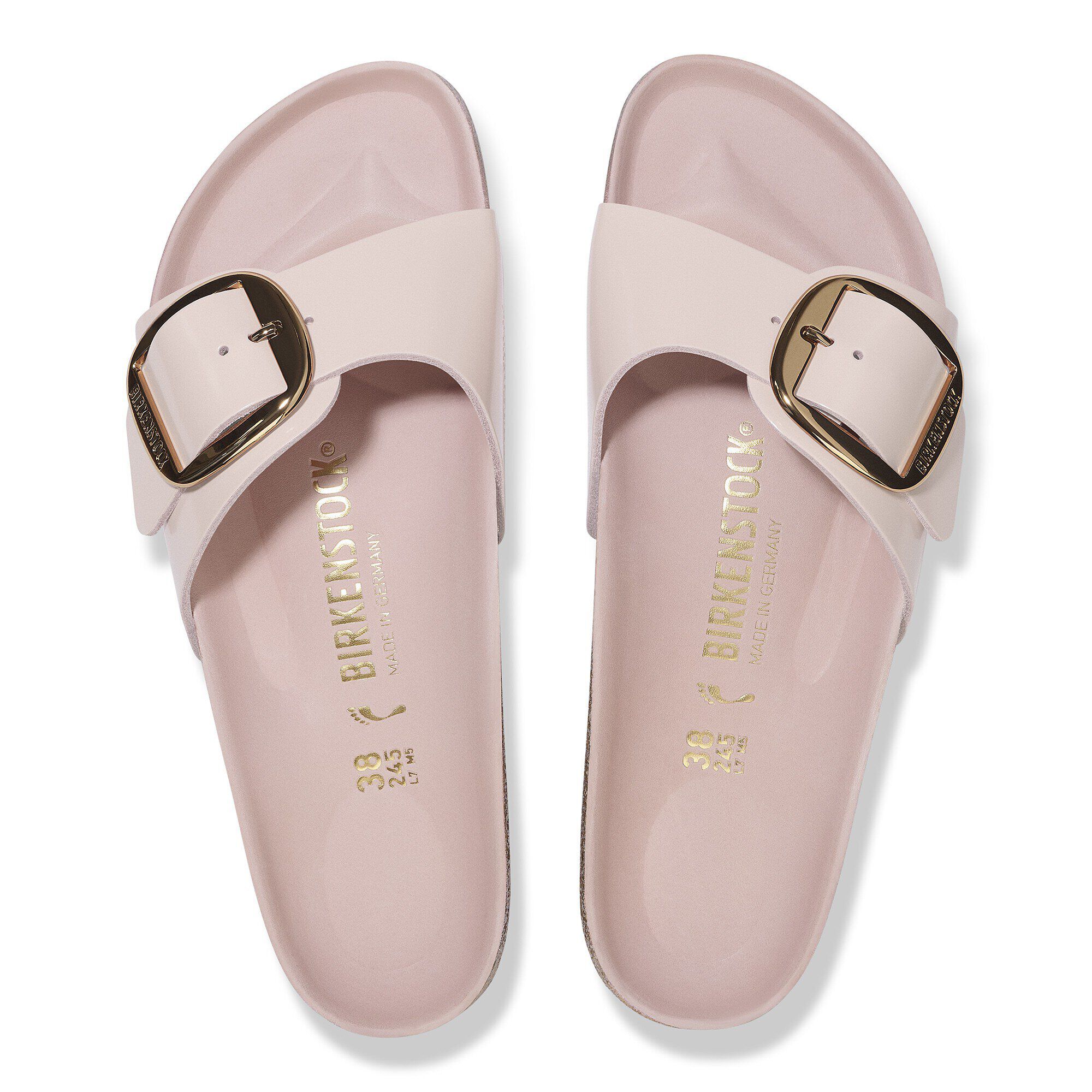 【美品】BIRKENSTOCK マドリッド ビッグバックル ライトピンク Madrid Big Buckle / マドリッド ビッグバックル スムースレザー