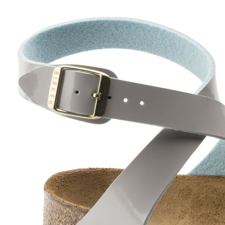 Yara Birko-Flor Patent Two Tone Lightgray Yara Birko-Flor Patent Two Tone Lightgray