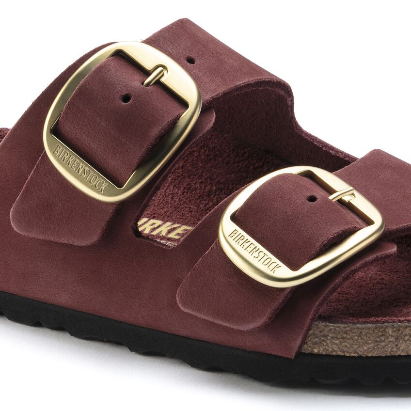 arizona big buckle nubuck leather vermouth