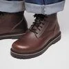 Highwood Lace Mid Men Natural Leather