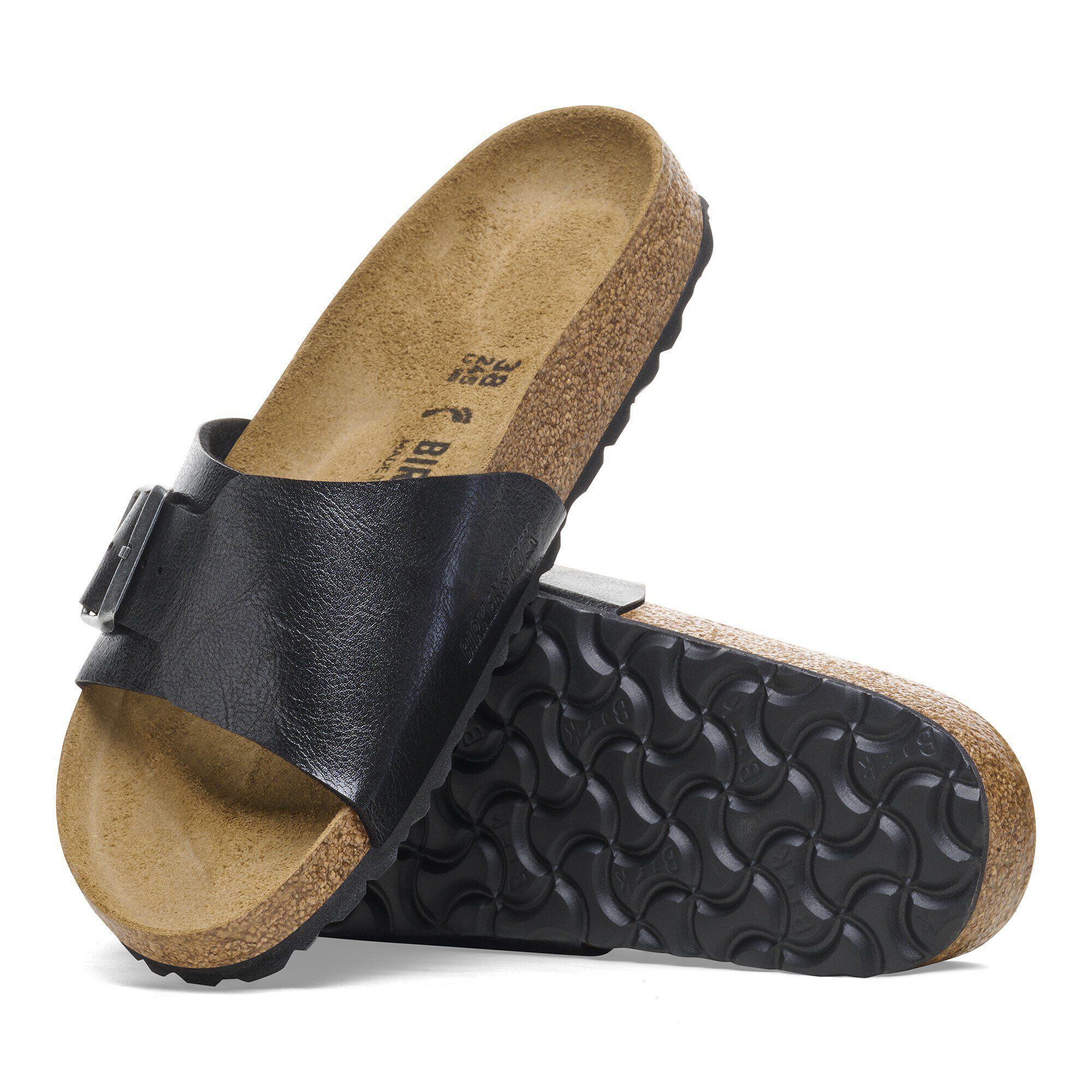 Catalina BS Birko Flor Graceful Licorice BIRKENSTOCK