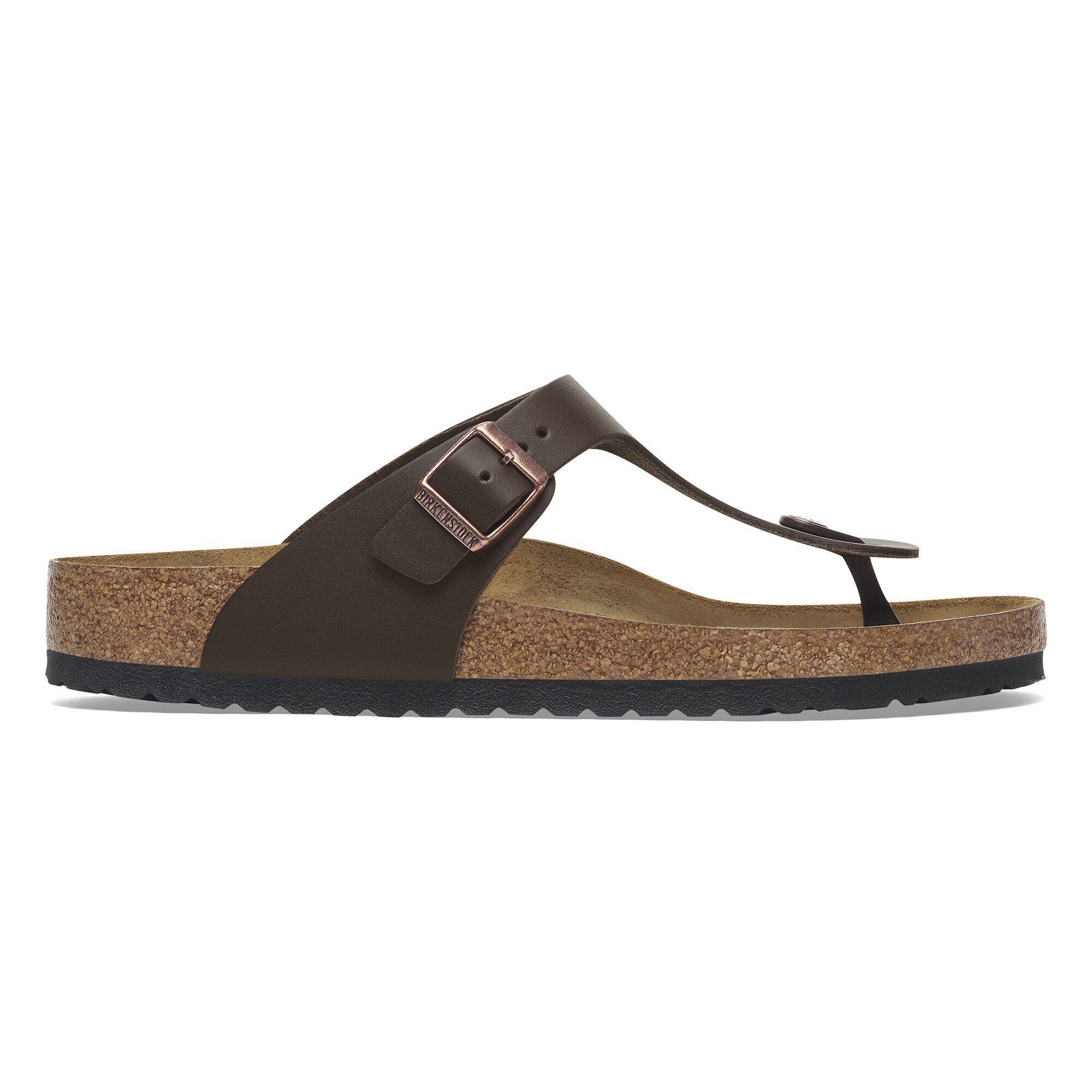 Gizeh / ギゼ ナチュラルレザー ダークブラウン | BIRKENSTOCK