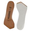 Comfort Toeless Insole Leather  Natural Leather