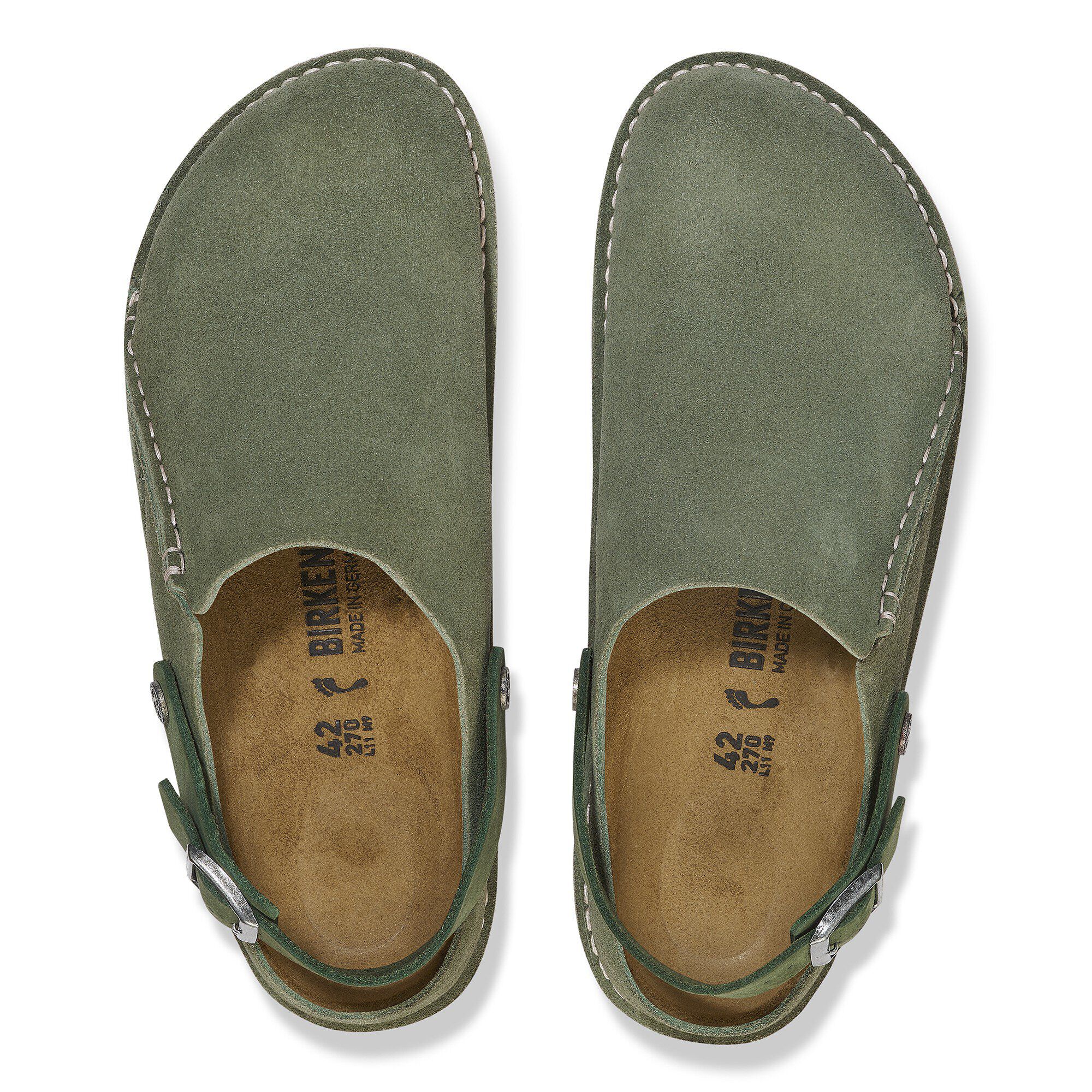 Lutry Premium Suede Suede Leather Black | BIRKENSTOCK