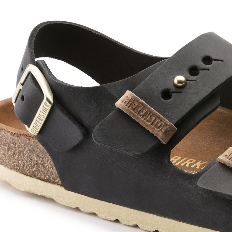 Milano Oiled Leather Natural Black Milano Oiled Leather Natural Black