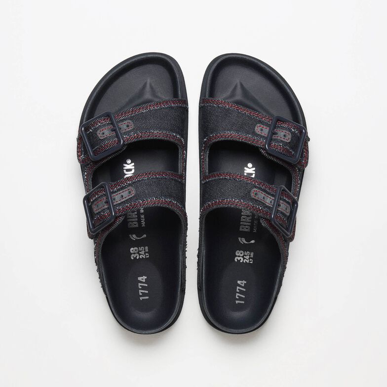 1774 Arizona Denim Natuurleer-vilt Dark Wash Denim