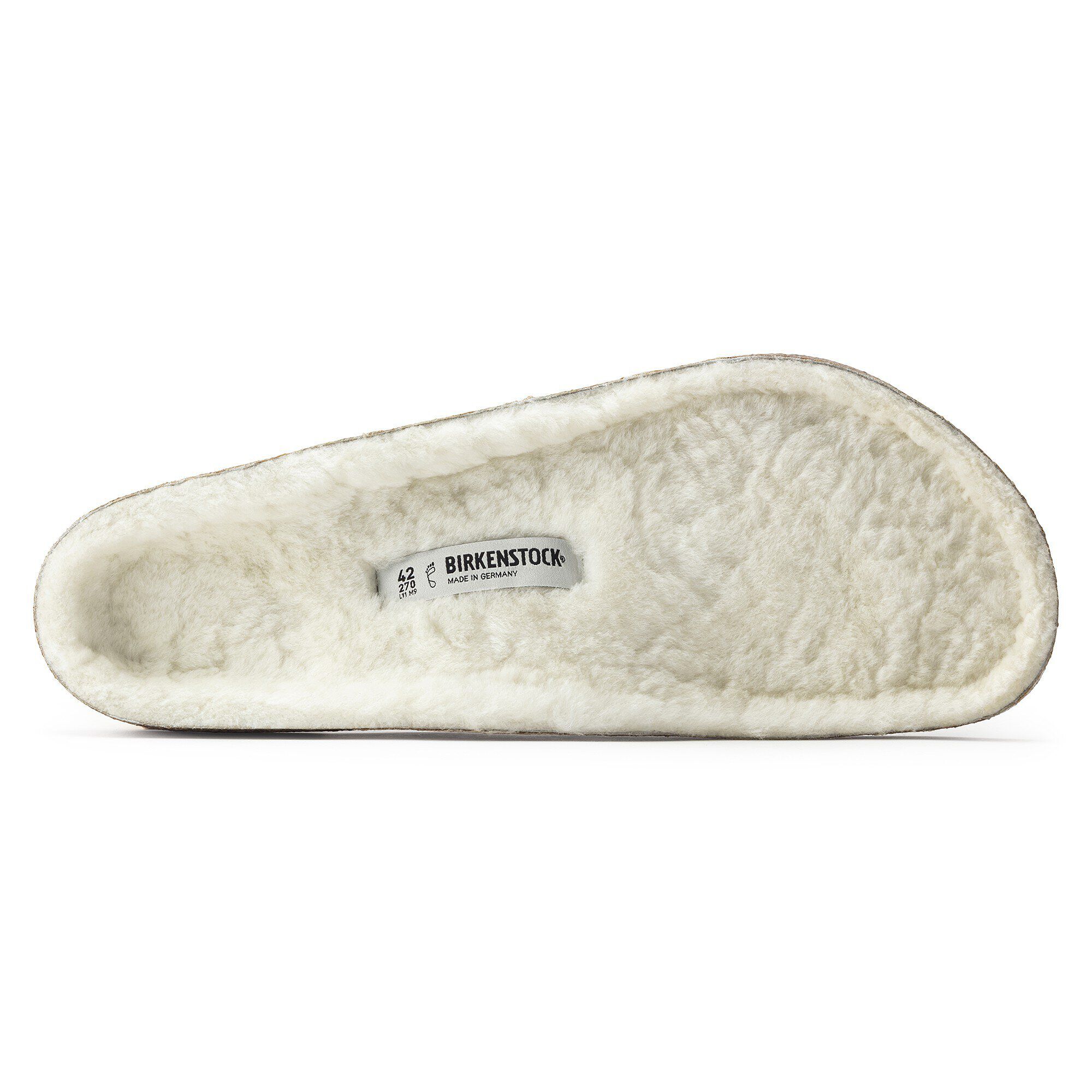 Replacement Shearling Footbed Zermatt Andermatt Wool White BIRKENSTOCK