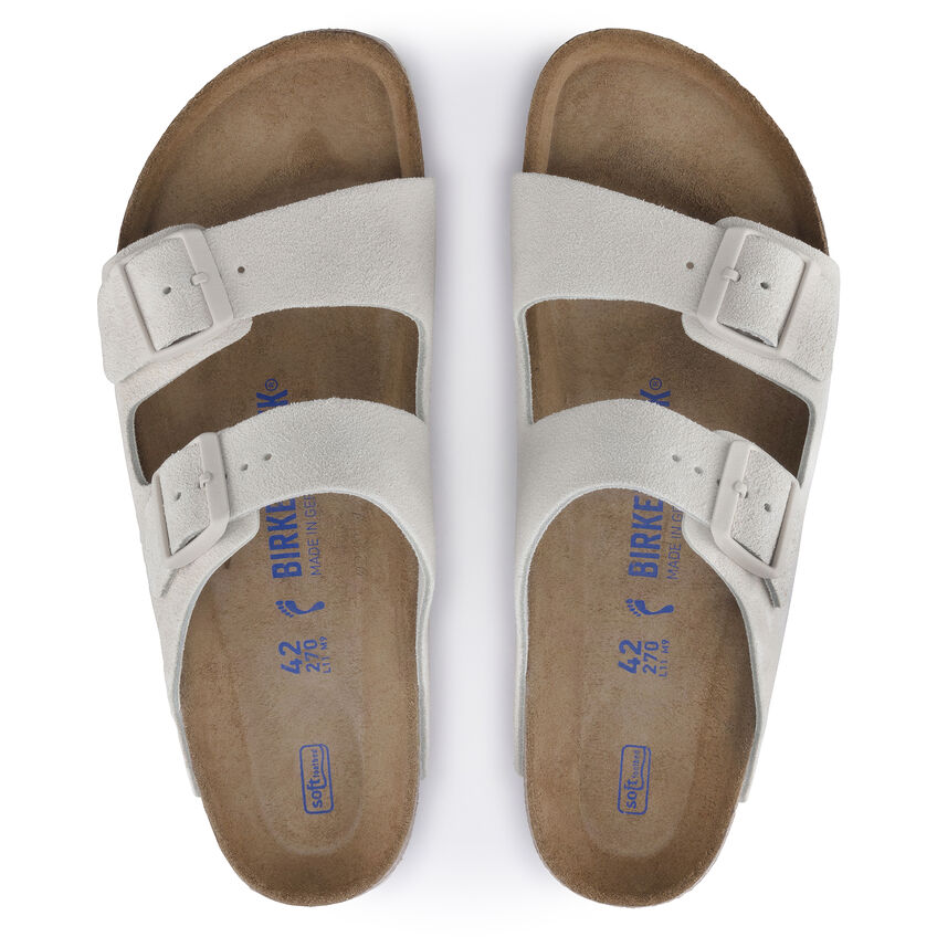 BIRKENSTOCK(ビルケンシュトック)アリゾナ ストラップ サンダル スエード ソフトフットベッド ユニセックス Arizona 1024554 Regular